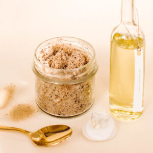 naturalny peeling kawowy, olej do masażu, masaż kraków